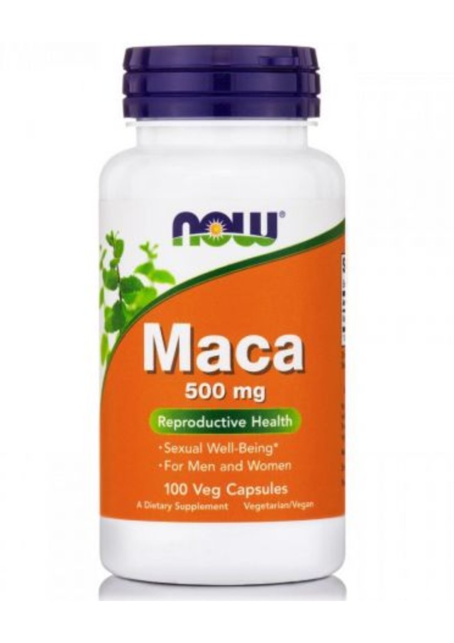 Now Foods Maca 500mg, 100veg.caps