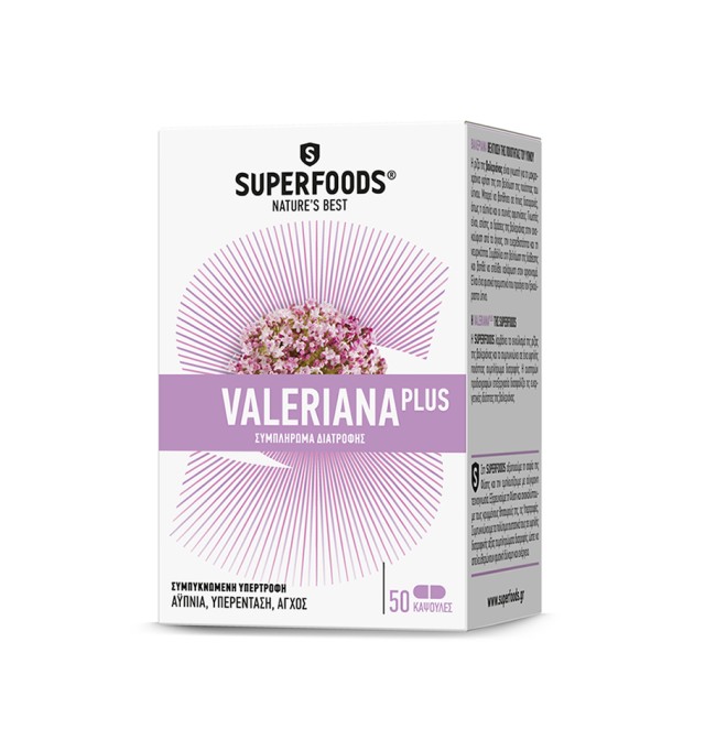 Superfoods Valeriana Plus 50caps