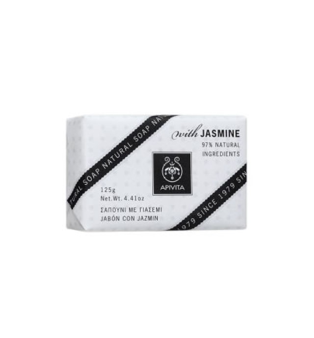 Apivita Natural Soap Σαπούνι με Γιασεμί 125gr.