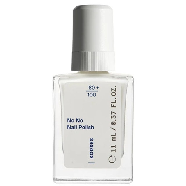 Korres No No Nail Polish 02 Milky White 11ml