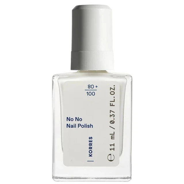 Korres No No Nail Polish 02 Milky White 11ml