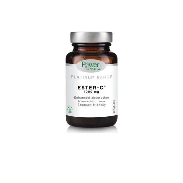 Power Of Nature Platinum Range Ester-C 1000mg, 30tabs