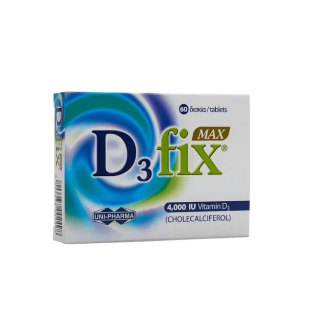 Uni-Pharma D3 Fix Max 4000 IU 60tabs