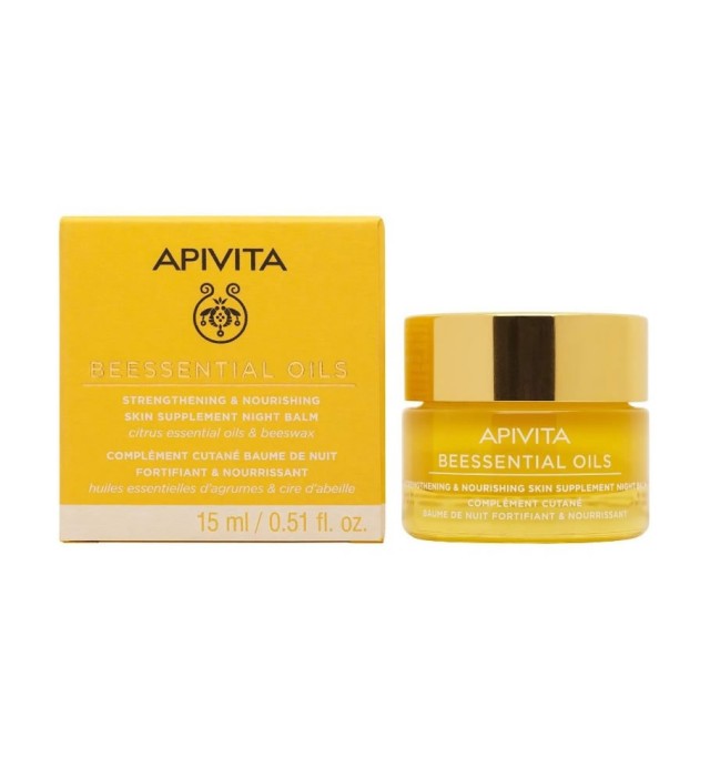 Apivita Beessential Oil Night Balm 15ml