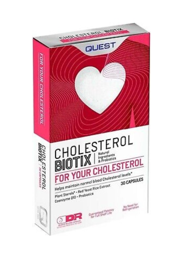 Quest Vitamins Cholesterol Biotix 30caps