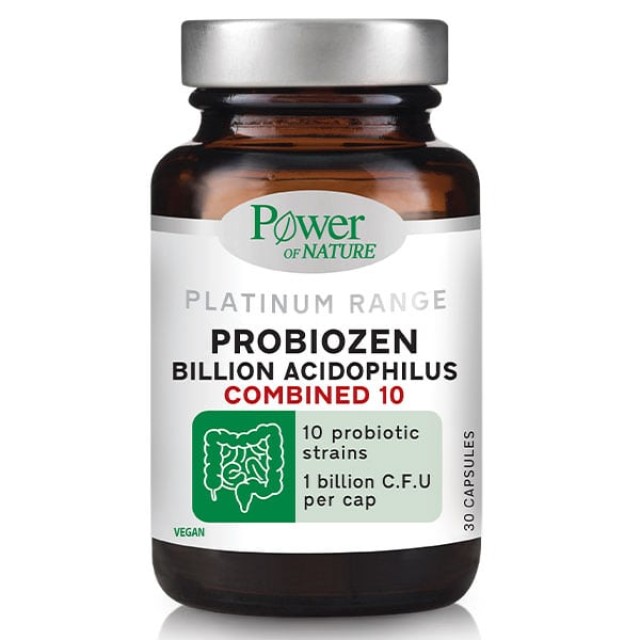 Power of Nature Platinum Range Probiozen Billion Acidophilus Combined 10 30caps