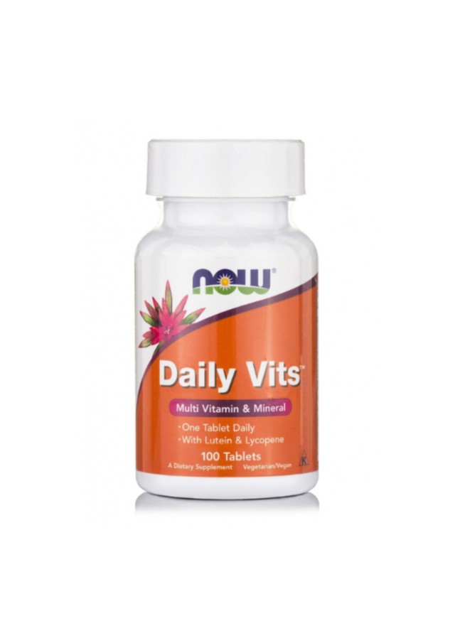 Now Foods Daily Vits Multi Vitamin & Mineral, 100tabs