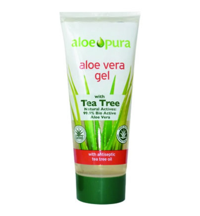 Organic Aloe Vera Gel with Tea Tree 200ml