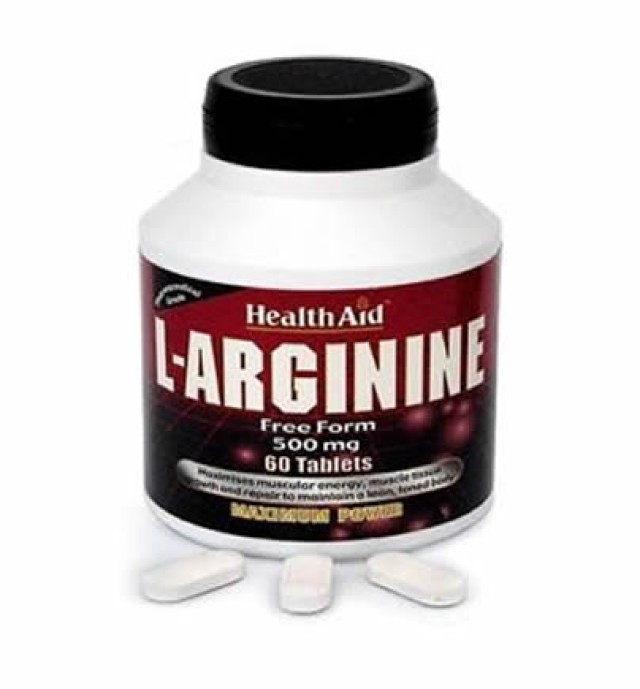 Health Aid L-Arginine 500mg 60tabs