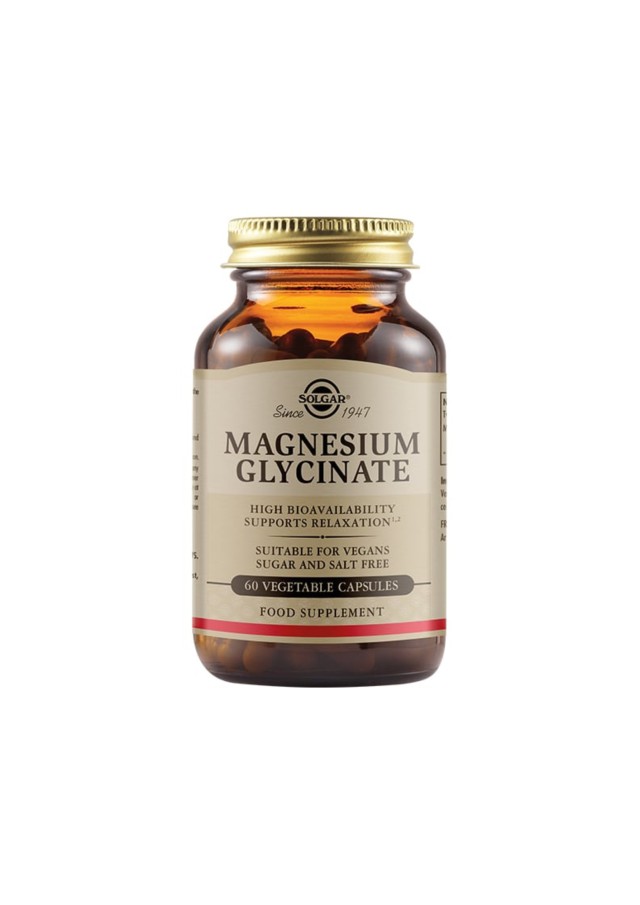 Solgar Magnesium Glycinate, 60caps