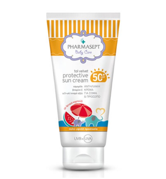 Pharmasept Tol Velvet Protective Sun Cream  SPF50+ 150ml