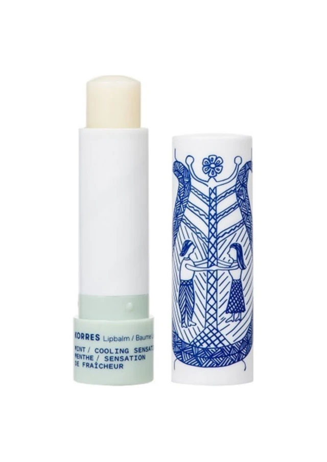 Korres Lip Balm Mint Cooling Sensation Ενυδατική Φροντίδα για τα Χείλη με Μέντα για Αίσθηση Δροσιάς, 4.5g