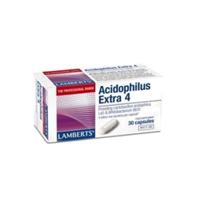 Lamberts Acidophilus Extra 4 (Milk Free) 30 caps