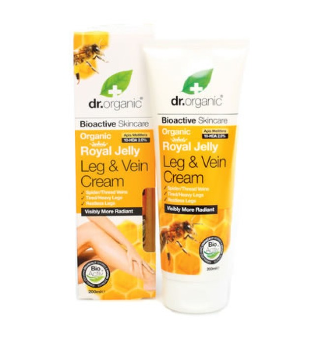 Dr.Organic Royal Jelly Leg & Vein Cream 200ml