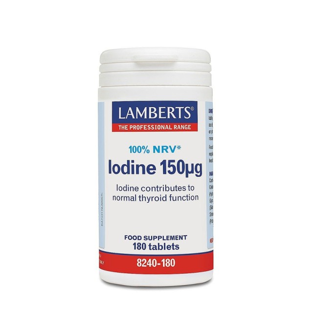 Lamberts Iodine 150μg 180tabs