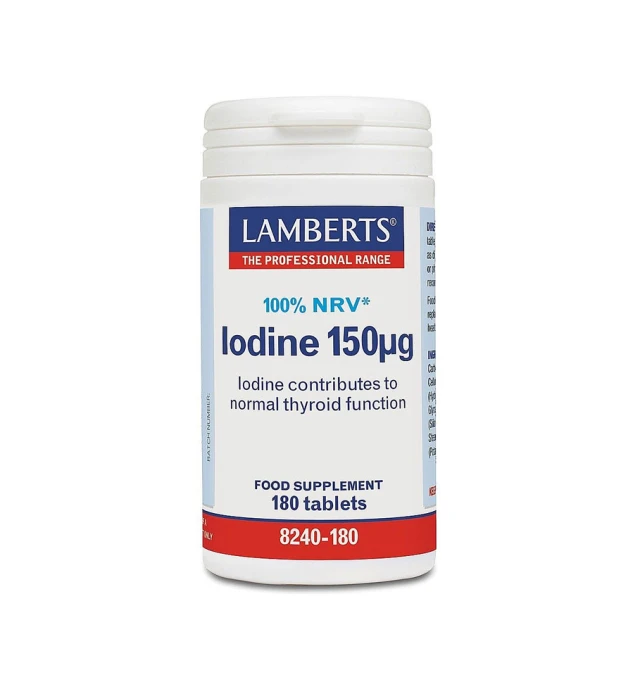 Lamberts Iodine 150μg 180tabs