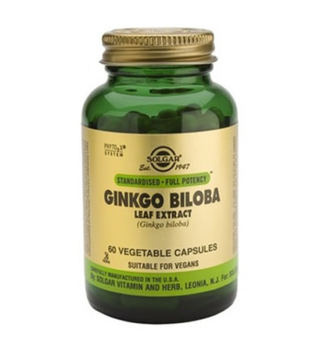 Solgar Ginkgo Biloba Leaf Extract veg.caps 60s