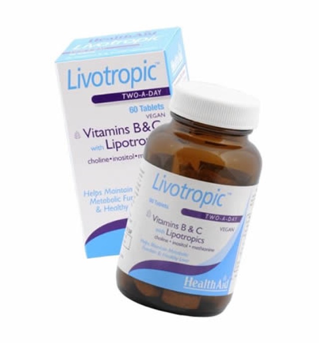 Health Aid Lipotropics with B & C 60tabs