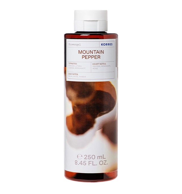 Korres Mountain Pepper Showergel 250ml