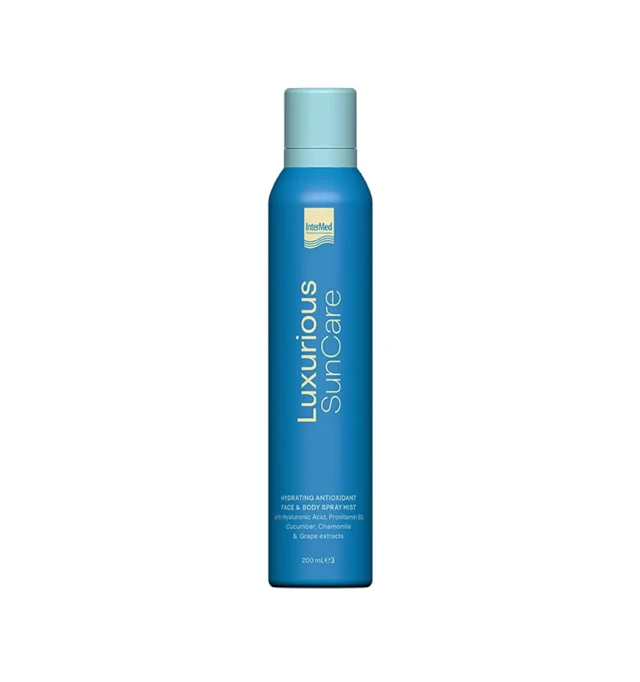 Intermed Luxurious SunCare Hydrating Antioxidant Face & Body Spray Mist 200ml