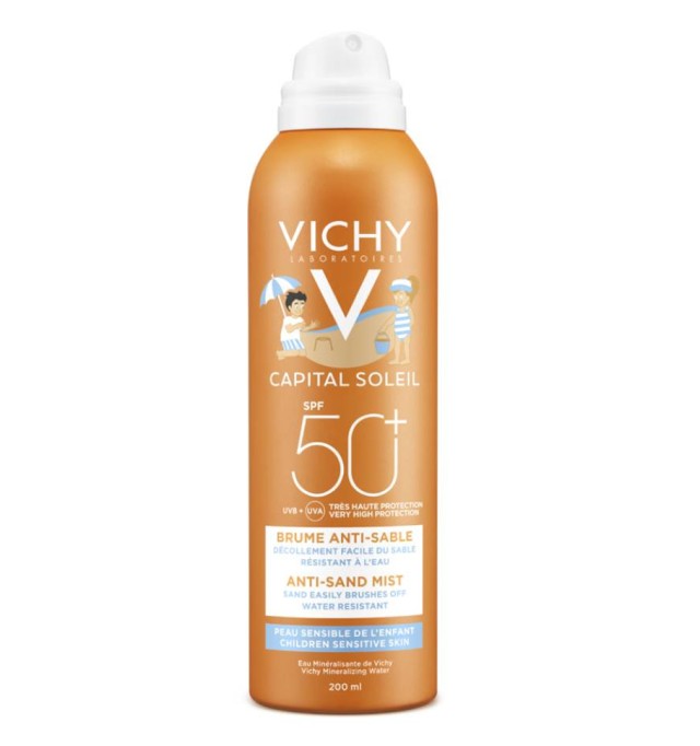 Vichy Capital Soleil Anti-Sand Kids Sun Protection SPF50+ 200ml