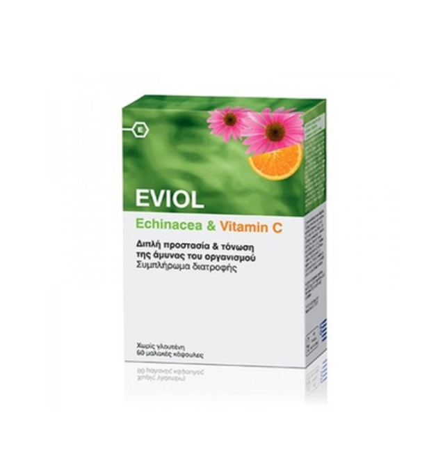 Eviol Echinacea & Vitamin C 60caps