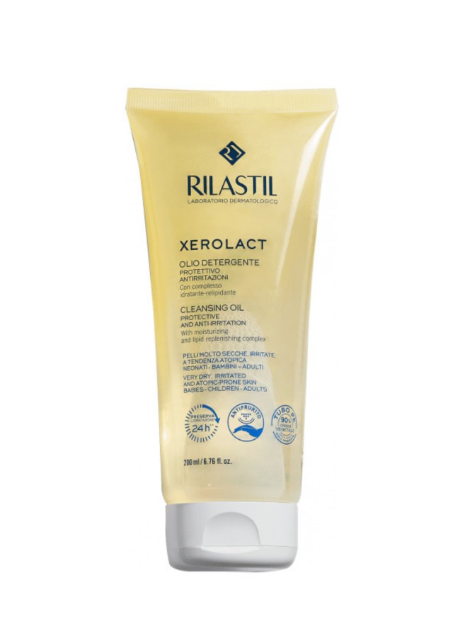 Rilastil Xerolact Cleansing Oil - Λάδι Καθαρισμού 200ml