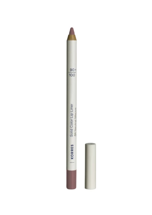 Korres Solid Color Lip Liner 01 Neutral Mauve, 1.2g