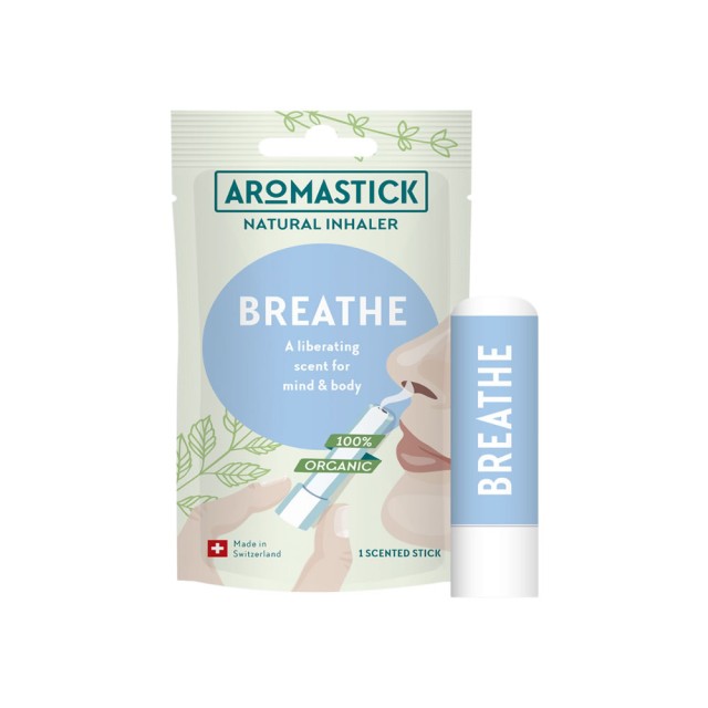 Aromastick Breathe Natural Inhaler 0.8ml