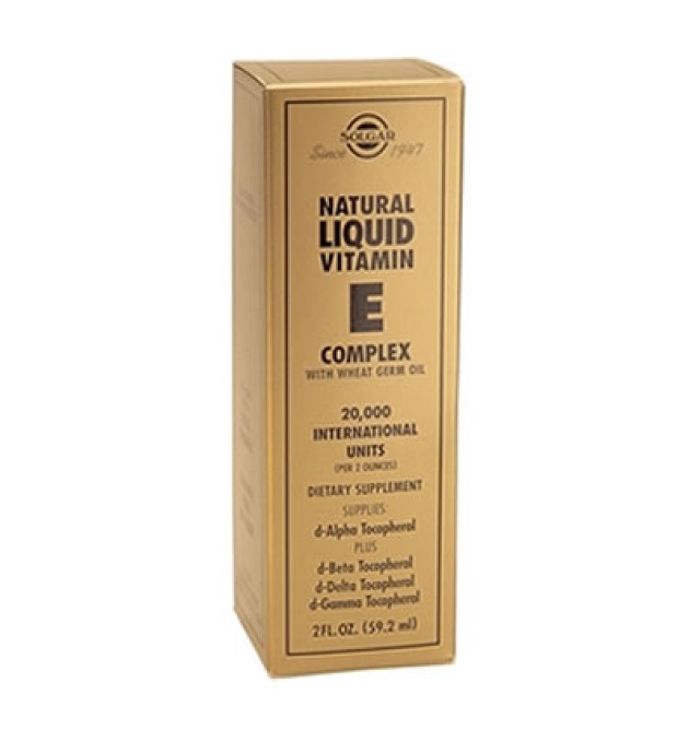 Solgar Natural Liquid Vitamin E Complex 20000IU 59.2ml