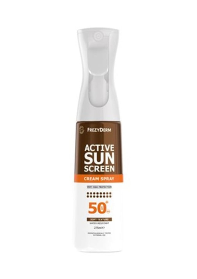Frezyderm Active Aντηλιακό Γαλάκτωμα σε Spray SPF50+, 275ml