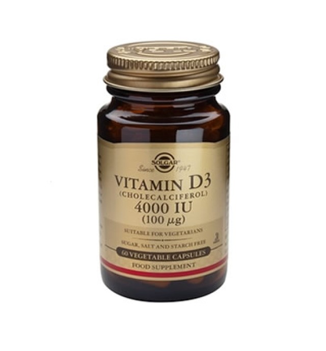 Solgar Vitamin D3 4000IU veg. caps 60s