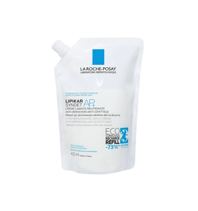 La Roche-Posay Lipikar Syndet AP+ Lipid Replenishing Wash Cream Refill 400ml