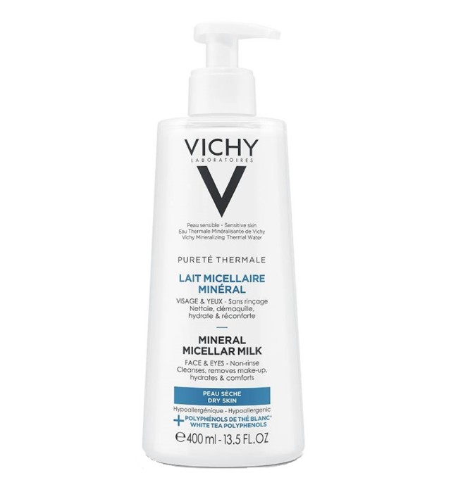 Vichy Purete Thermale Mineral Micellar Milk (Dry Skin) 400ml