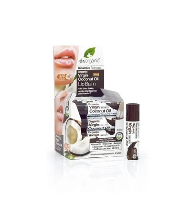 Dr.Organic Virgin Coconut Oil Lip Balm 5,7ml