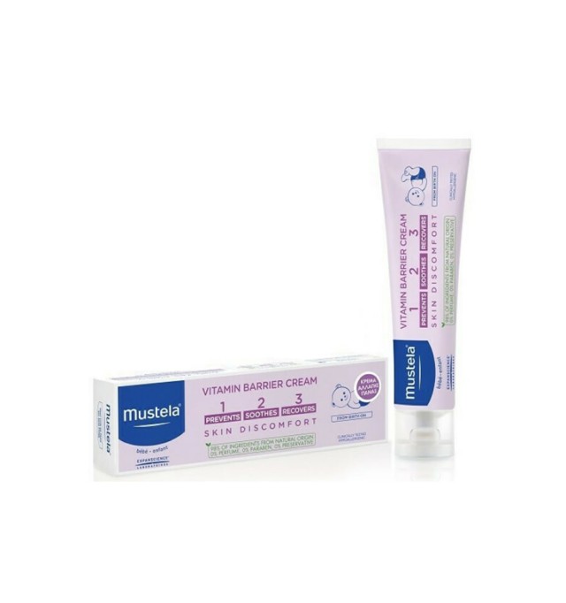 Mustela Vitamin Barrier Creme Change 1-2-3 150ml