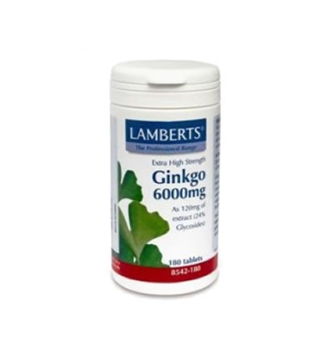 Lamberts Gingo Biloba Extract 6000mg 30 tabs