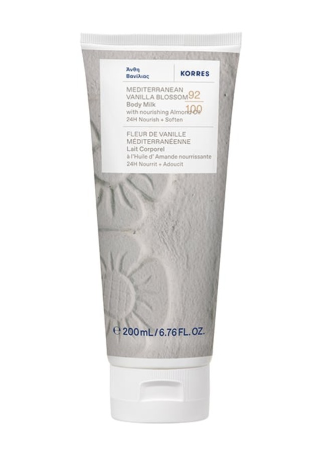 Korres Body Smoothing Milk Ενυδατικό Γαλάκτωμα Σώματος Άνθη Βανίλιας, 200ml