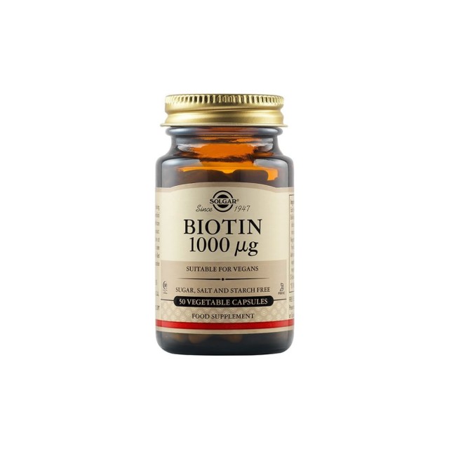 Solgar Biotin 1mg veg.caps 50s
