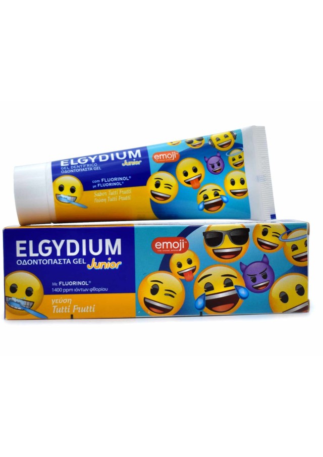 Elgydium Junior Toothpaste Emoji Tutti Frutti 50ml