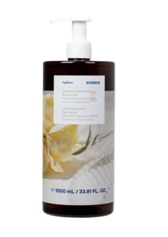 Korres Αφρόλουτρο Γαρδένια, 1000ml