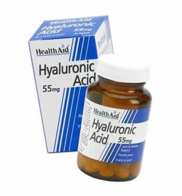 Health Aid Hyaluronic Acid 55mg 30tabs