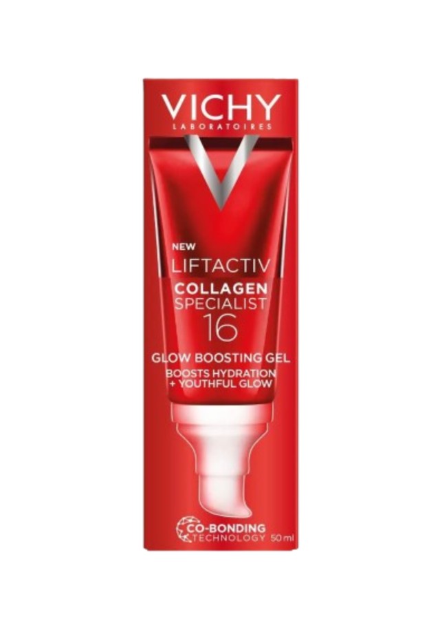 Vichy Liftactiv Collagen Specialist 16 Collagel Glow Boosting Gel για Λάμψη & Ενίσχυση του Κολλαγόνου, 50ml