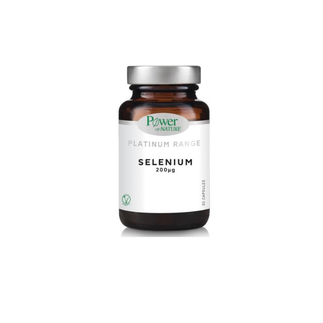 Power of Nature Platinum Range Selenium 200μg, 30caps