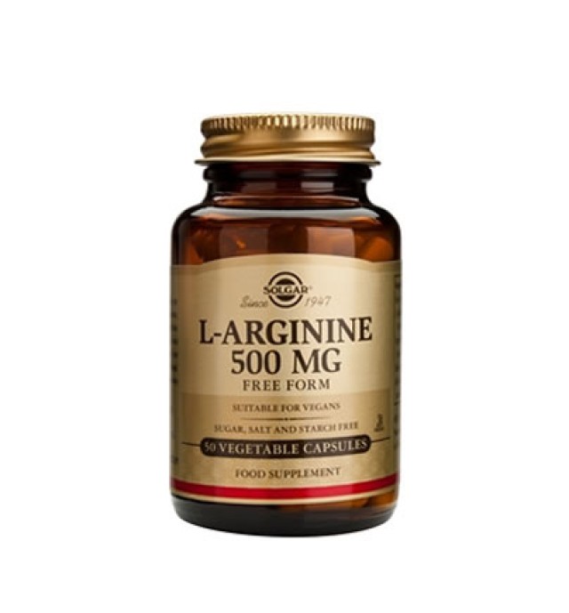 Solgar L-Arginine 500mg veg.caps 50s