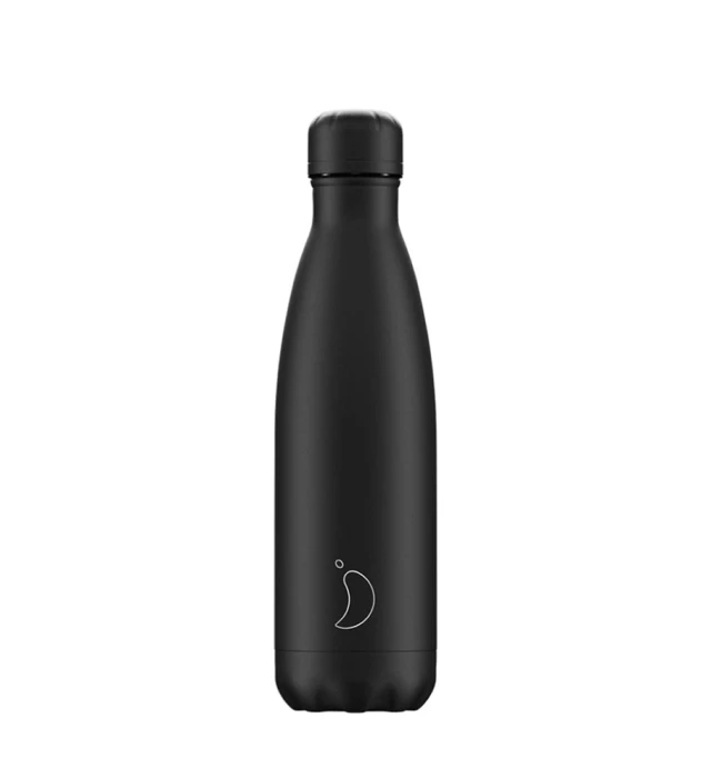 Chillys Bottle All Black Θερμός 500ml