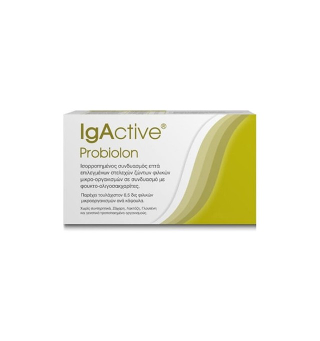 IgActive Probiolon Ισορροπημένος Συνδυασμός 7 Επιλεγμένων Προβιοτικών 10caps