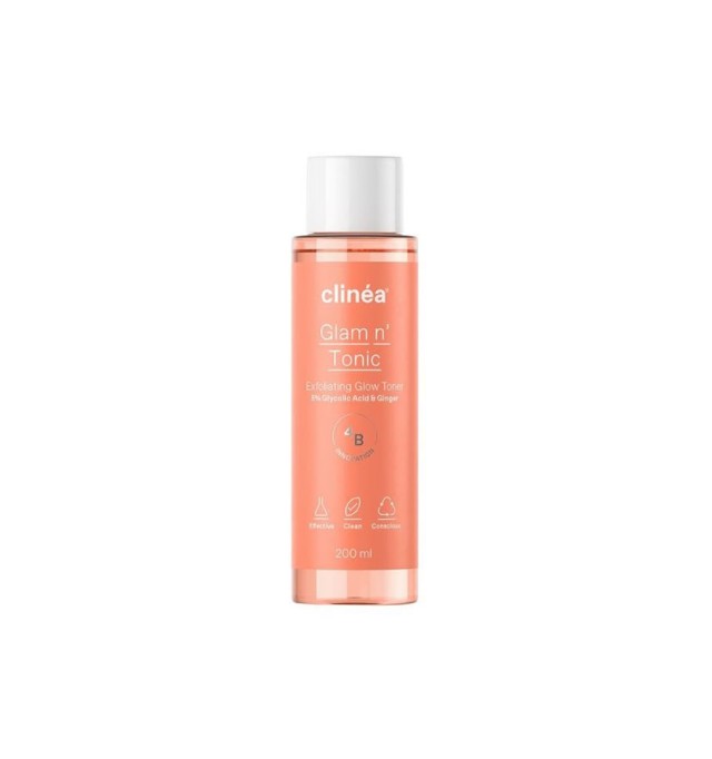 Clinea Glam n Tonic Exfoliating Glow Toner 200ml