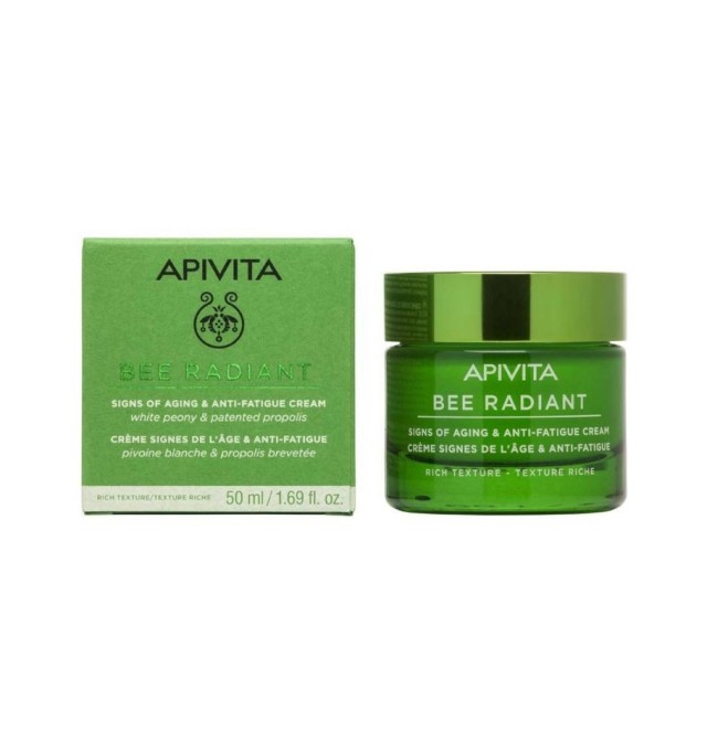 Apivita Bee Radiant Signs of Aging & Anti-Fatigue Cream 50ml