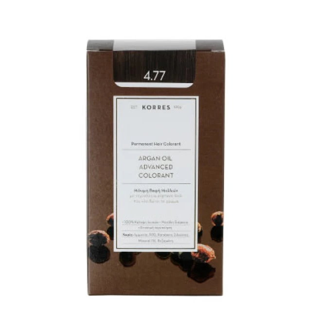 Korres Argan Oil 4.77 Σκούρο Σοκολατί 50ml